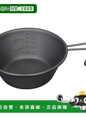 【日本直邮】鹿牌 雪拉杯 320ml 不锈钢日本制 燕三条黑色 UH-69