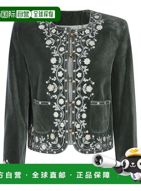 香港直邮CELINE 女士夹克 RV0OI933C31OC AW2025 绿色外套