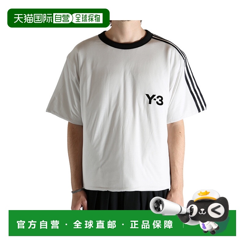 1h可退 香港直邮Y-3 男士T恤 KD4759 AW2025 花色 Padded T-Shirt