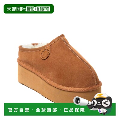 自营Fireside by Dearfoams Women's Queenstown Genuine Shearli