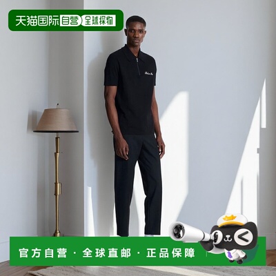 香港直邮BALMAIN 男士衬衫 DH1GC028BC78100COEABNOIRBLANC