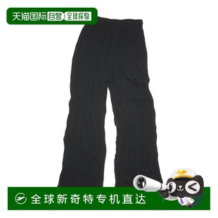 CK0070900 徽標(biāo)垂 男士 香港直郵ACNE 休閑褲 黑色 STUDIOS SS2023