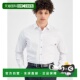 Alfani正装 牛津FTS281 衬衫 自营 男式 白色修身 白色 美国奥莱直发