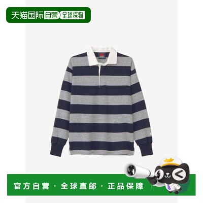 日本直邮Canterbury RA44133 2.5英寸条纹拉格兰球衣 男女通用