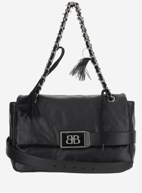 BALENCIAGA 女士耳饰 8117812ABIV1060 SS2025 黑色