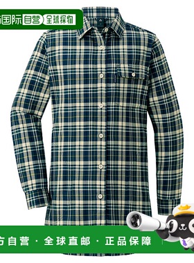 日潮跑腿Montbell蒙贝欧 女款长衬衫 XS SLBL 1114336