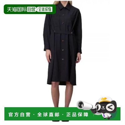 韩国直邮Lemaire Midi 连衣裙 DR1000LF1042998 SQUID INK DOM