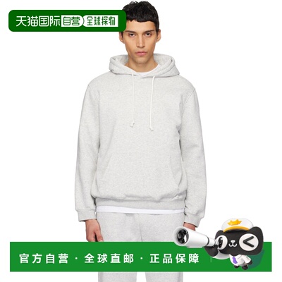 1h可退 香港直邮潮奢 SKIMS 男士 灰色 Fleece Lounge Classic 连