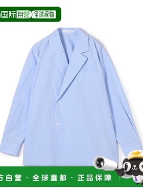 日本直邮GALERIE VIE 棉质宽幅半双排扣夹克 [GA6570EM007345]