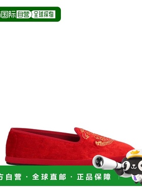 香港直邮Etro 艾特罗 女士 乐福鞋 red红色 舒适时尚