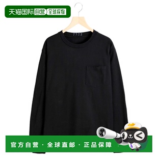 半袋设计基础款 1h可退 T恤 全棉长袖 7834 日本直邮AVIREX7522男装