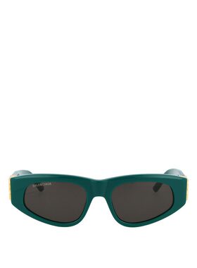 BALENCIAGA 女士眼镜 BB0095S005 AW2025 绿色