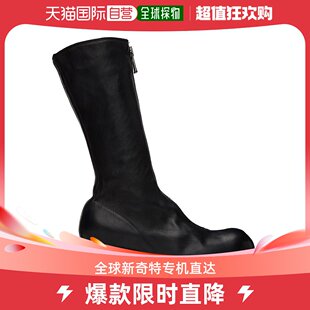 女士黑色 香港直邮潮奢 鬼帝 中筒靴 Guidi PL9