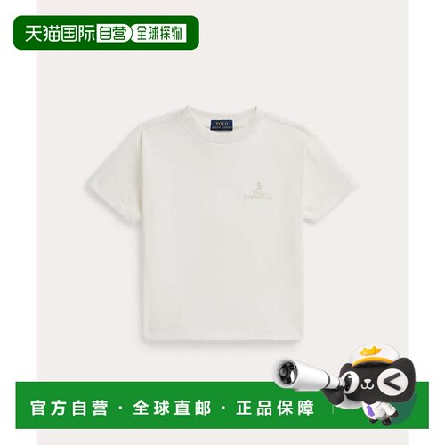 日本直邮Polo Ralph Lauren 童装 T恤 100白色