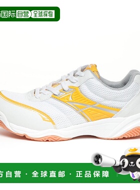 日本直邮MOONSTAR MS 1200T 运动鞋 白色/黄色月星