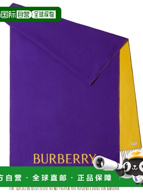 香港直邮BURBERRY 女士围巾 8079156B7743 AW2024 紫色 SCIARPA R