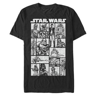 Sun Fifth 男士 人物组合短袖 百搭 圆领T恤高档时尚 美国直邮