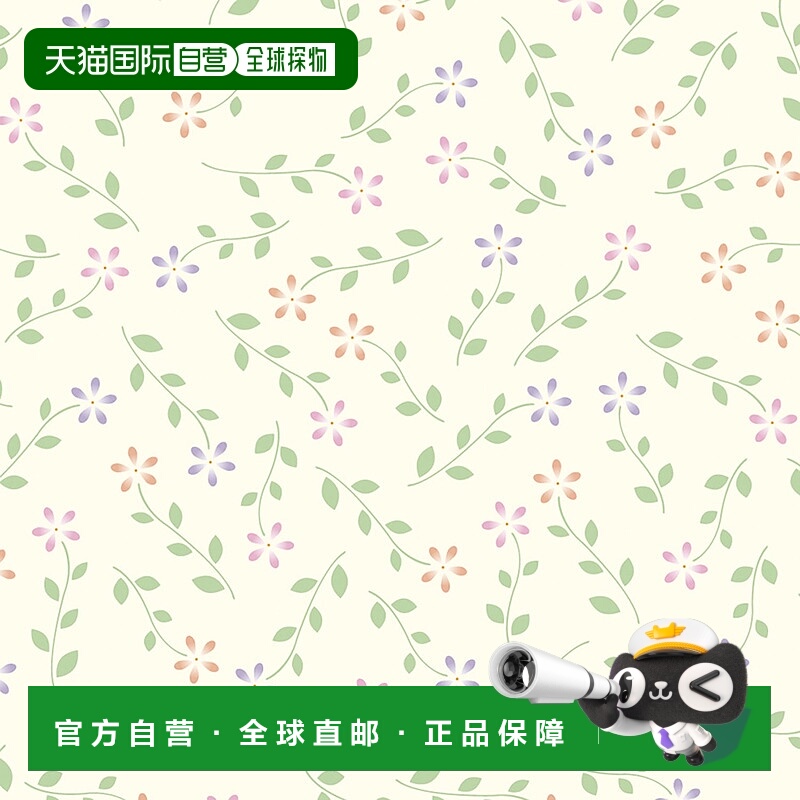 【日本直邮】Sasagawa包装纸49-1504花朵图案小碎花约788mm×530m