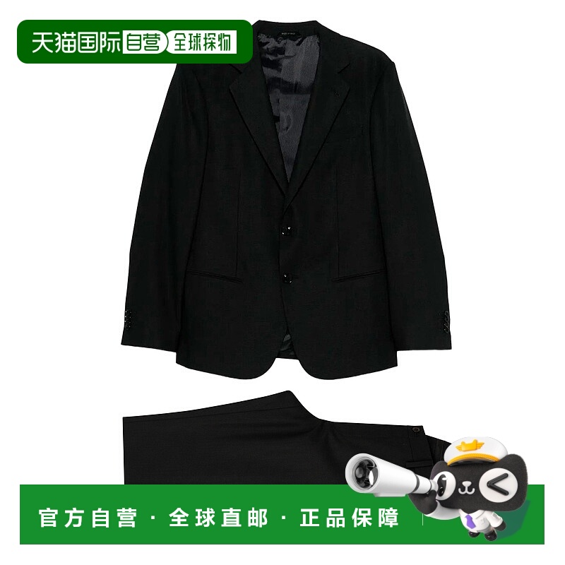 1h可退 香港直邮潮奢 armani 阿玛尼 男士 单排扣套装 GM000605TE