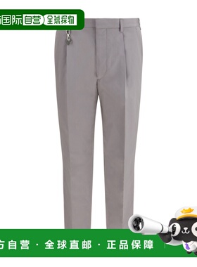 香港直邮PRADA 男士休闲裤 UP04191XV2SOOOF0SU4 SS2026 灰色