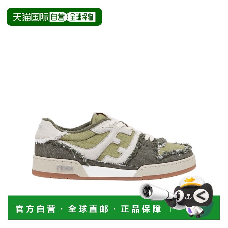 香港直邮Fendi Match 男鞋低帮运动鞋 7E1495AMF1 - 实物图
