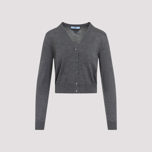 PRADA 女士针织毛衣 P25N50SOOO16SWF0480 SS2025 蓝色