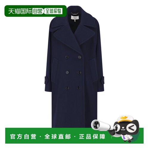 1h可退 香港直邮Chloe 蔻依 女士 夹克 26WMA9727248B blue蓝色