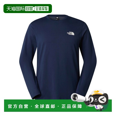 自营欧洲直邮The North Face北面 Simple Dome男士藏青色棉圆领长