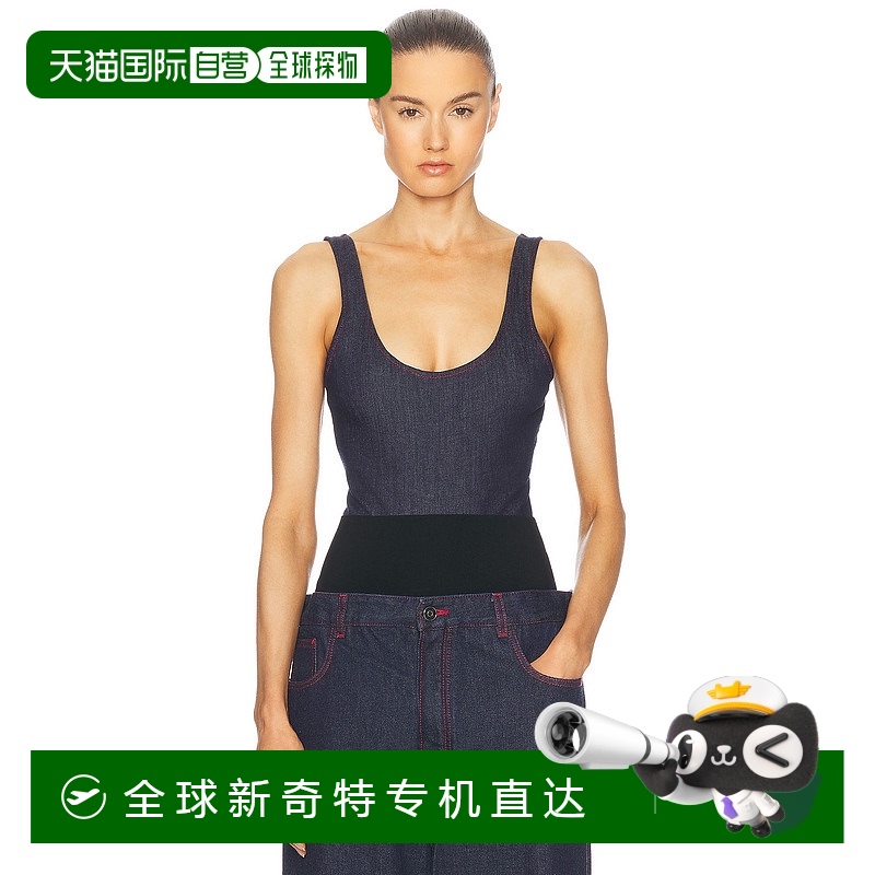 1h可退 香港直邮Alaia 女士 坦克高端连体衣 9B00706T664