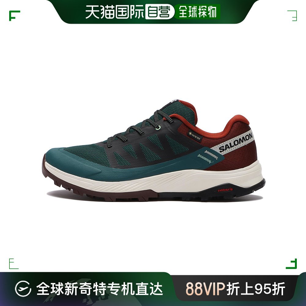 日潮跑腿salomon萨洛蒙 Outrise Gore-Tex 运动鞋男士 Pnder/Bter 运动鞋new 跑步鞋 原图主图