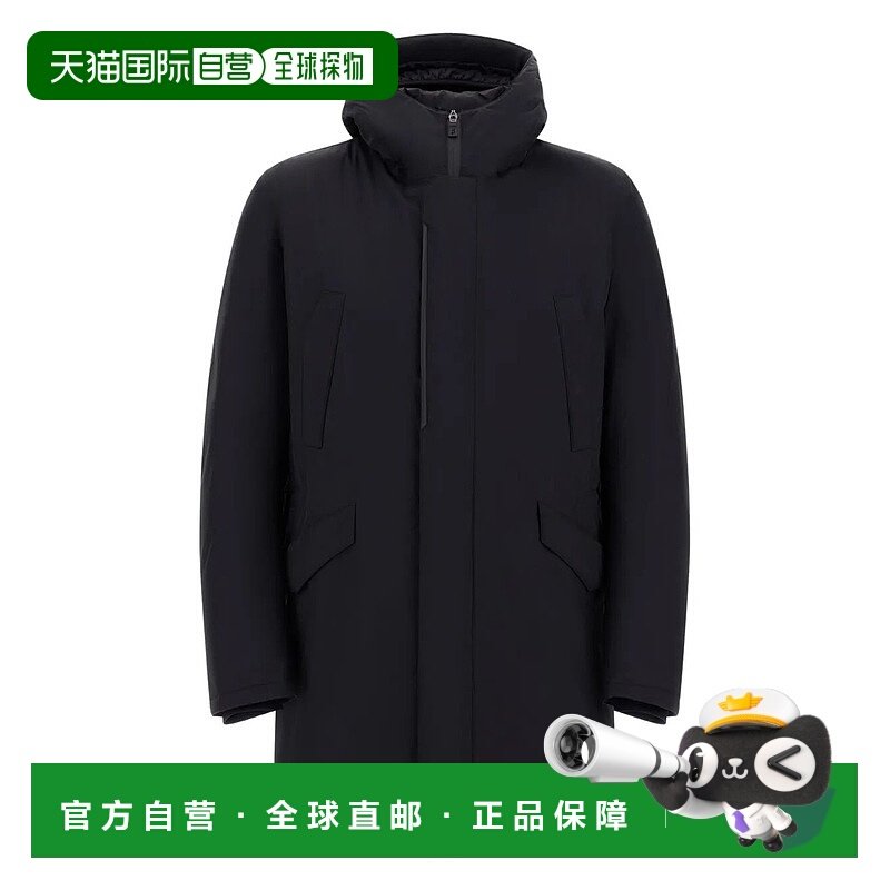 香港直邮HERNO 男士羽绒服 PI001245U128409300 AW2025 黑色