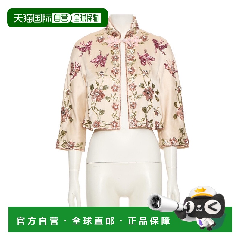 1h可退 香港直邮VALENTINO 女士西服 BCE4R08M6BRR SS2025 白色