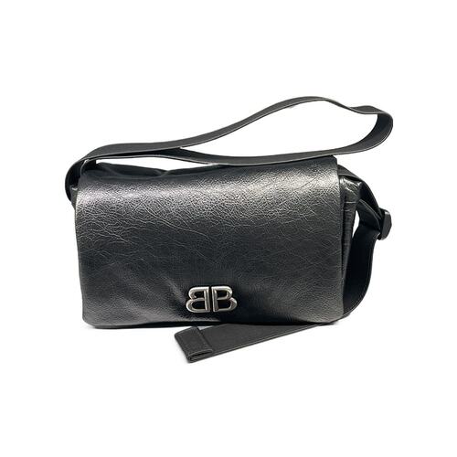 Balenciaga 巴黎世家 男士 Monaco 徽标单肩包 8066302ABCI