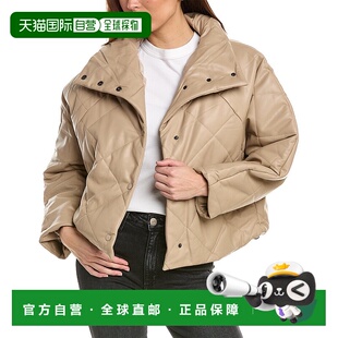 York New Quilted Jacket 美国奥莱直发外套 自营 brown Oat