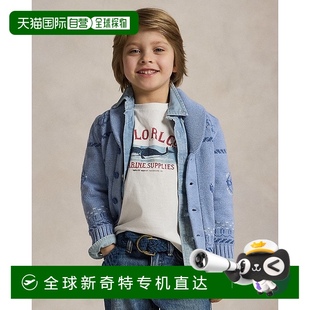 棉质披肩领开衫 欧洲直邮RalphLauren拉夫劳伦 航海风格