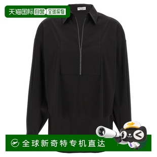 V領(lǐng)襯衫 自營 cucinelliMonile 黑色 brunello 美國奧萊直發(fā)