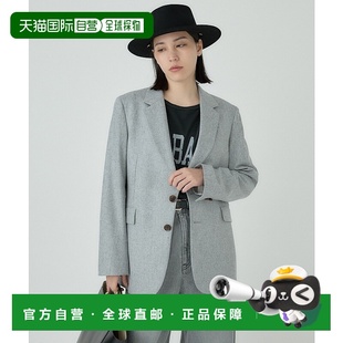 141803羊毛 女士单排扣宽松外套 1h可退 日本直邮Chaos