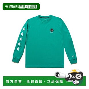 日本直邮F.C.Real Bristol 男女同款 长袖T恤 左胸徽章 五角星设