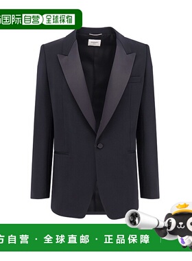 香港直邮SAINT LAURENT 男士西服 820004Y7E631000 SS2025外套