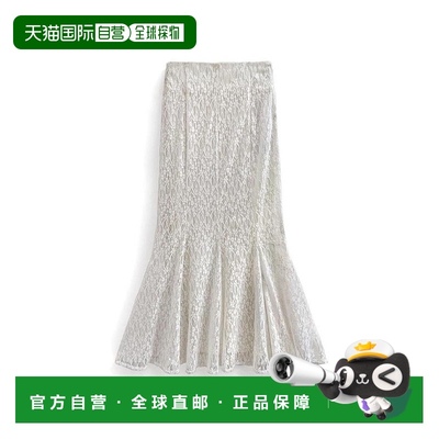 日本直邮日潮 GRL 蕾丝美人鱼喇叭裙 gn395鱼尾裙针织半身裙