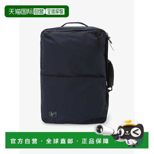 日本直邮agnes b. 尼龙三用电脑包 ZAH01-01 藏青色双肩包