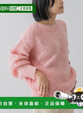 1h可退 日本直邮TRICOTS JEAN MARC 女装 船领宽松针织衫 联名款