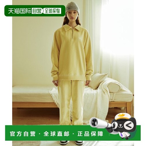 韩国直邮WAIKEI韩国小众设计师狗狗图案时尚日常裤子YK21STPT05