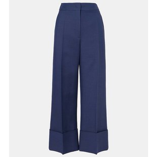 绉纱高级定制阔腿裤 女士 000276 华伦天奴 Valentino