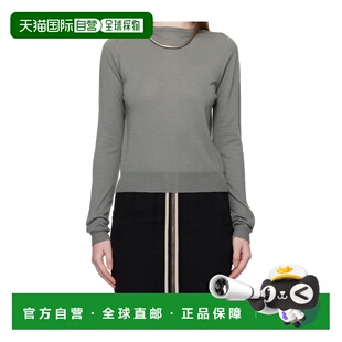 1h可退 香港直邮Rick Owens Temple Biker Level 羊毛针织衫 RP01