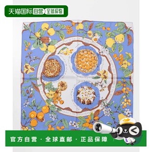 1h可退 日本直邮manipuri 女装 真丝复古风方巾 25AW秋冬新款 RWA