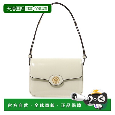 香港直邮TORY BURCH 女士斜挎包 143122704 CO 白色 Chalk leathe