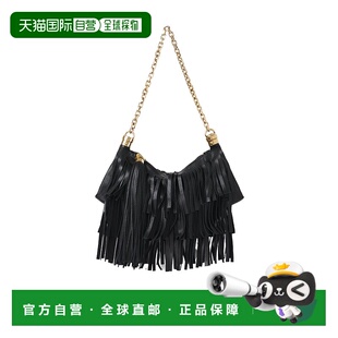 黑色 香港直邮CHLOÉ AW2024 C25SS447O60001 小号流苏 女士单肩包