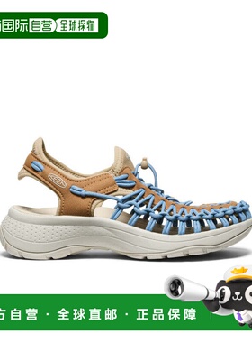 日潮跑腿keen科恩 女款溯溪凉鞋 Chipmunk/FadedDenim 22.5运动