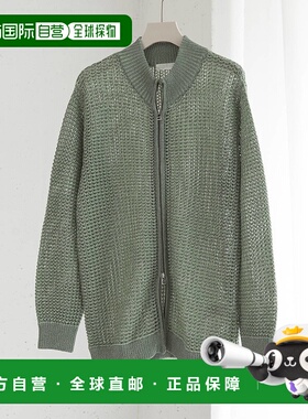 1h可退 日本直邮SENSE OF PLACE 男士透视网眼双拉链开衫 AAA412C